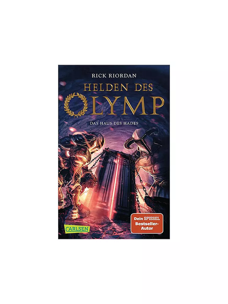 CARLSEN VERLAG | Livre - Héros de l'Olympe 4 : La Maison d'Hadès | Aucune couleur