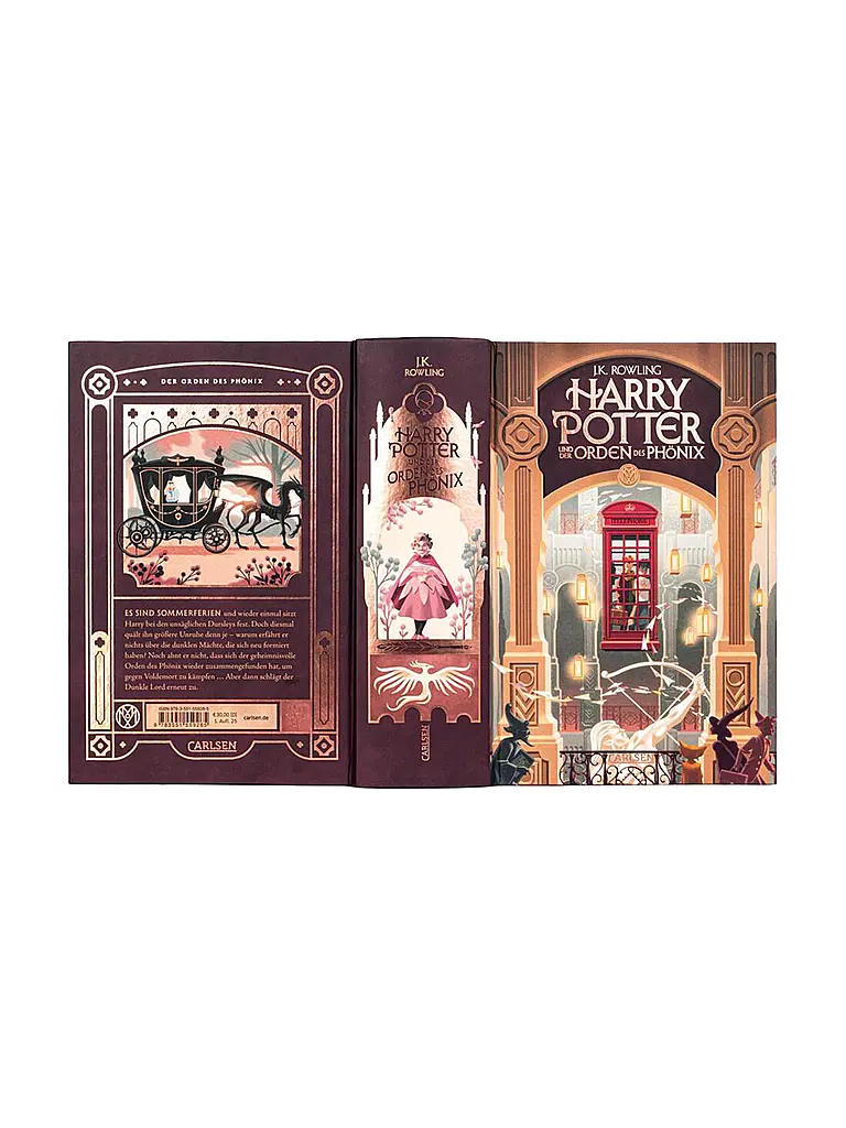 CARLSEN VERLAG | Livre - Harry Potter et l'Ordre du Phénix (Harry Potter 5) | Multicolore