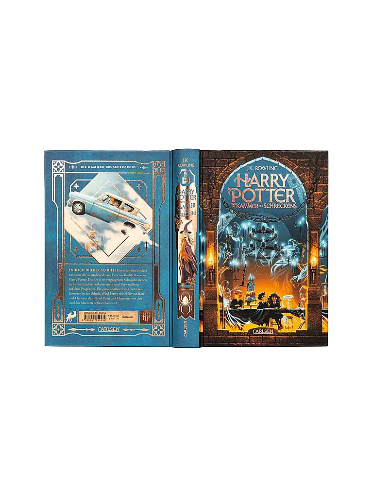 CARLSEN VERLAG | Livre - Harry Potter et la Chambre des secrets (Harry Potter 2) | Multicolore