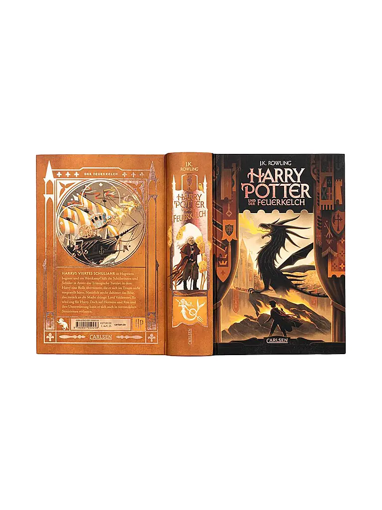 CARLSEN VERLAG | Livre - Harry Potter et la Coupe de Feu (Harry Potter 4) | Multicolore