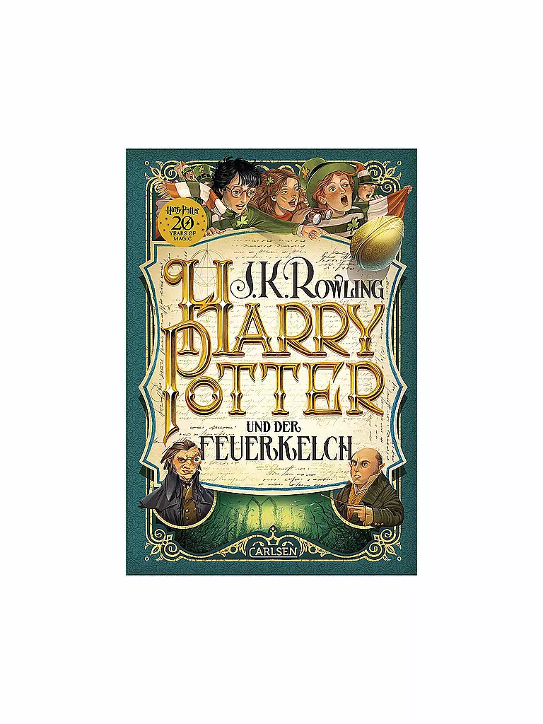 CARLSEN VERLAG | Livre - Harry Potter et la Coupe de Feu - Volume 4 (Édition reliée) | Aucune couleur