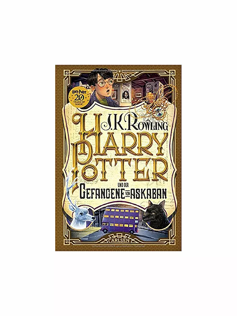 CARLSEN VERLAG | Livre - Harry Potter et le Prisonnier d'Azkaban - Volume 3 (Édition reliée) | Aucune couleur