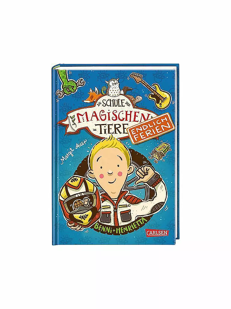 CARLSEN VERLAG | Livre - L'école des animaux magiques - Enfin les vacances - Benni et Henrietta - Volume 5 | Aucune couleur