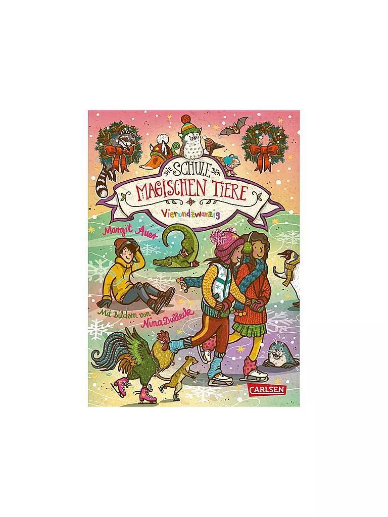 CARLSEN VERLAG | Livre - L'école des animaux magiques 15 : Vingt-quatre | Aucune couleur