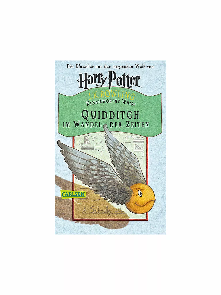CARLSEN VERLAG | Livre - Le Quidditch à travers les âges | Aucune couleur