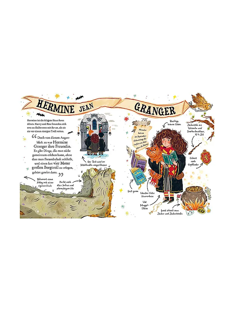 CARLSEN VERLAG | Livre - Potter Guides : Hermione Granger | Multicolore