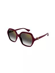 CARTIER | Lunettes de soleil CT0470S | Rouge foncé
