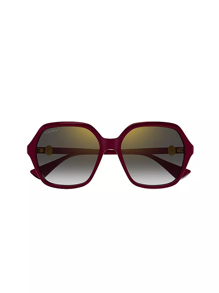 CARTIER | Lunettes de soleil CT0470S | dunkelrot