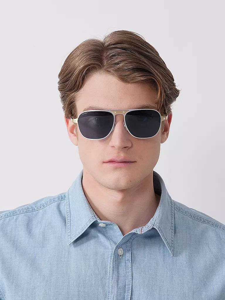 CARTIER | Lunettes de soleil CT0532S | silber