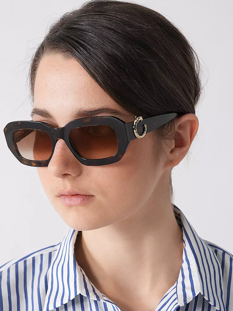 CARTIER | Lunettes de soleil CT0546S | Marron