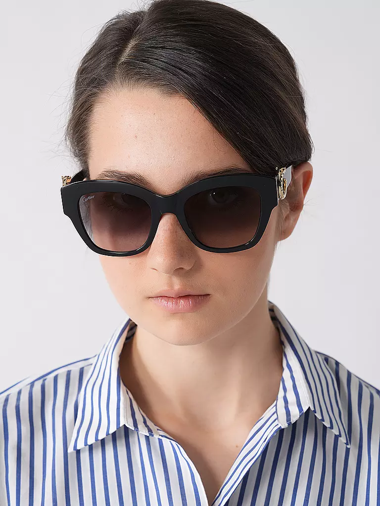 CARTIER | Lunettes de soleil CT0547S | schwarz