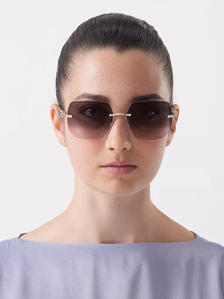 CARTIER | Lunettes de soleil CT0549S | Or