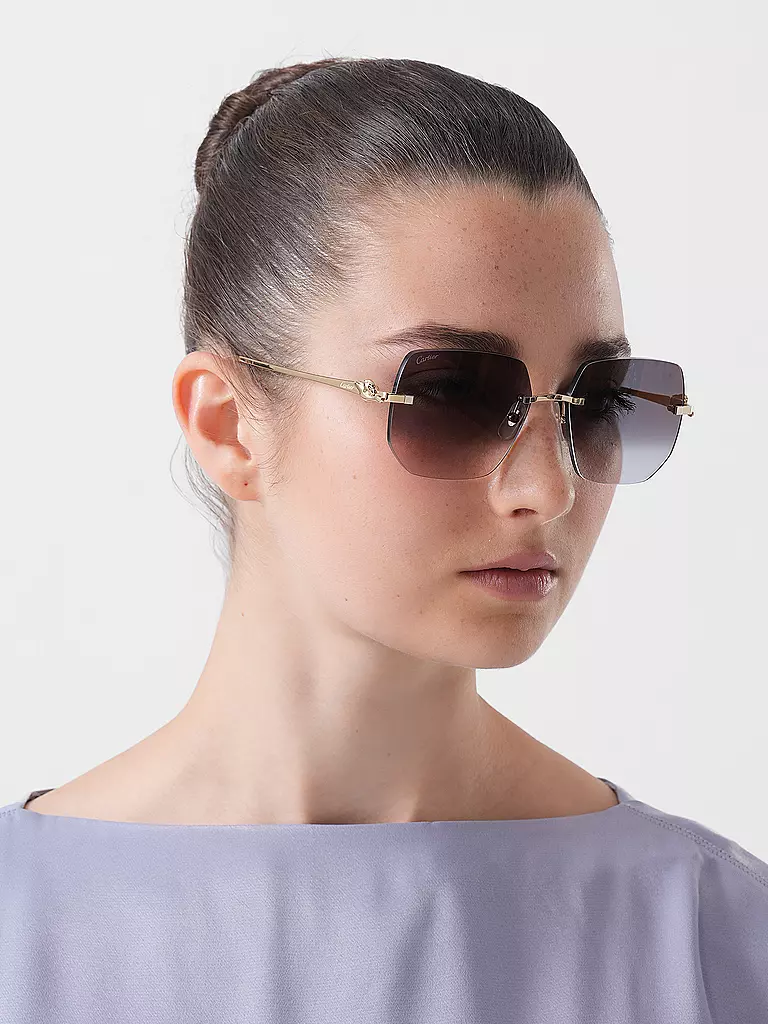 CARTIER | Lunettes de soleil CT0549S | Or