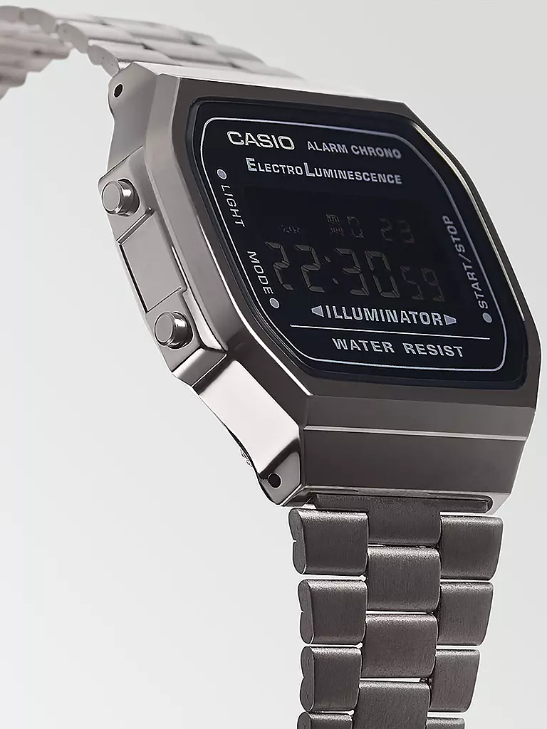 CASIO | Montre VINTAGE ARGENT A168WEGG-1BEF | silber