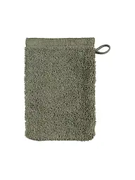 CAWÖ | Gant de toilette 16x22cm C LIFESTYLE Nature | Vert foncé