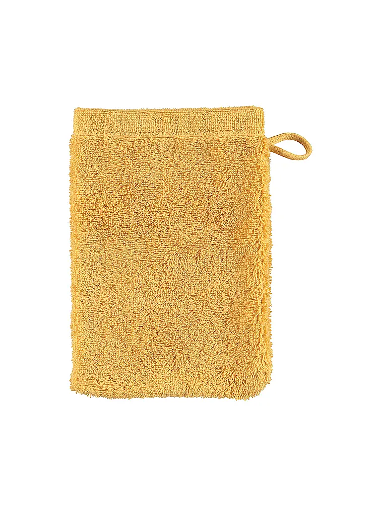 CAWÖ | Gant de toilette 16x22cm C LIFESTYLE Scotch | Jaune