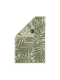 CAWÖ | Gant de toilette 30x50cm MAISON Natur | Vert foncé