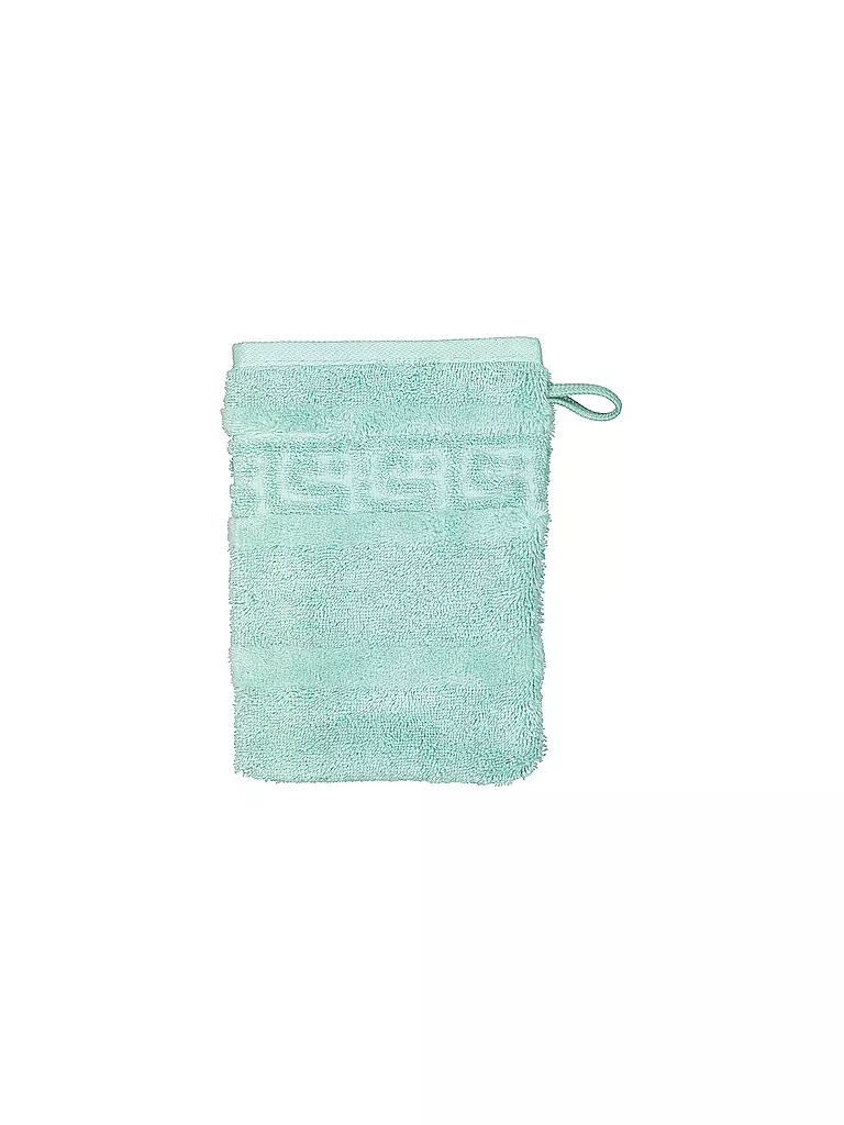 CAWÖ | Gant de toilette NOBLESSE 16x22cm Agave | Vert clair