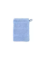 CAWÖ | Gant de toilette NOBLESSE 30x50cm Sable | Bleu clair