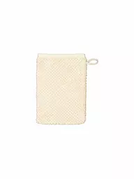 CAWÖ | Gant de toilette PURE 16x22cm Vert Mystic | Beige