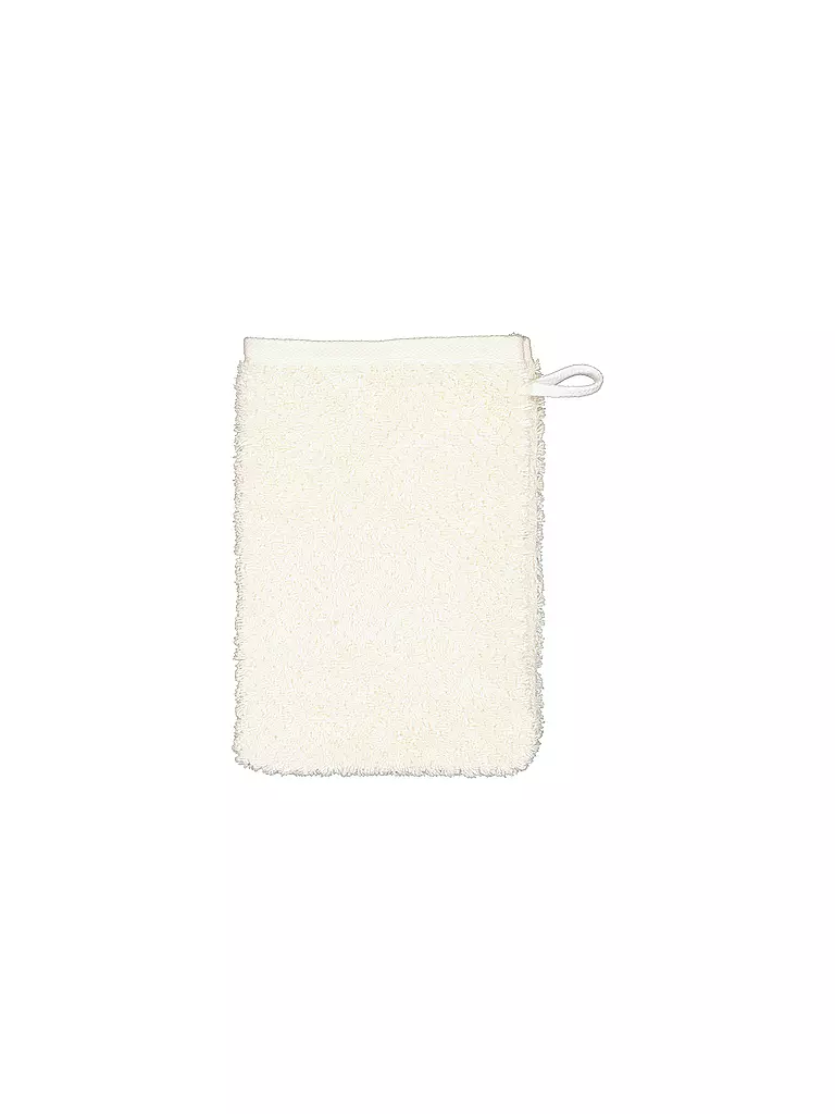 CAWÖ | Gant de toilette Pure 16x22cm Nature | Crème
