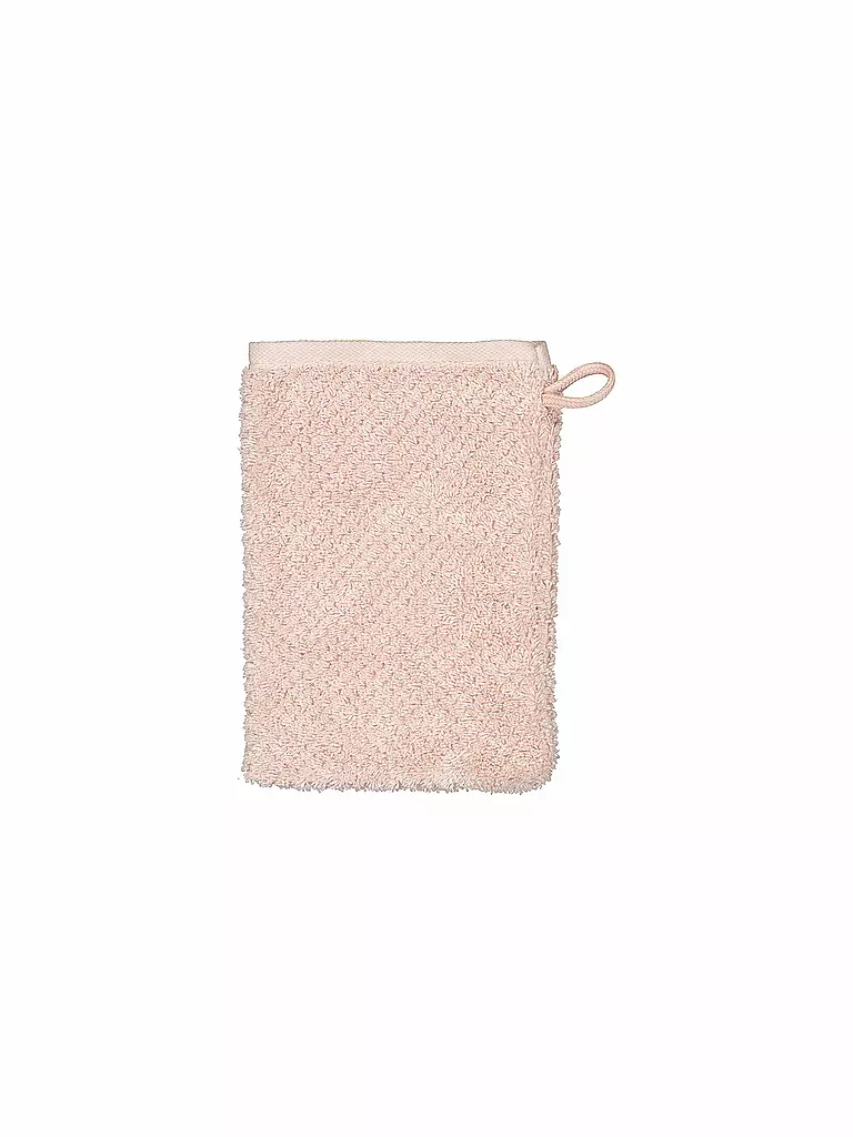 CAWÖ | Gant de toilette Pure 16x22cm Poudre | Rose