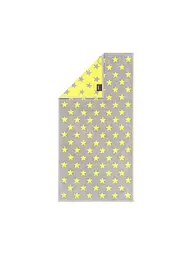 CAWÖ | Serviette d'invité NEW STAR 30x50cm Platine/Lime | Jaune