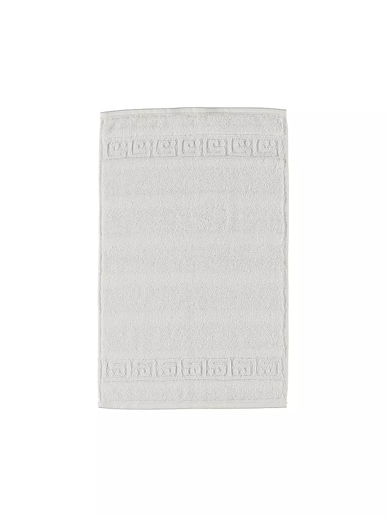 CAWÖ | Serviette d'invité NOBLESSE 30x50cm Blanc | weiss