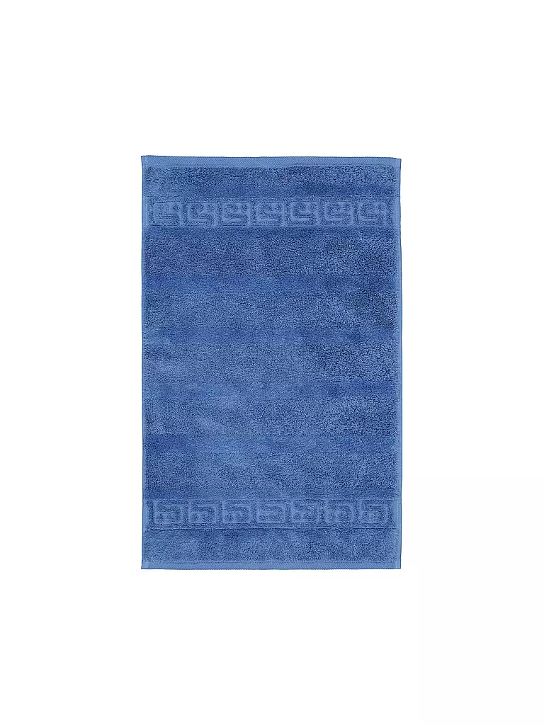 CAWÖ | Serviette d'invité NOBLESSE 30x50cm Saphir | blau