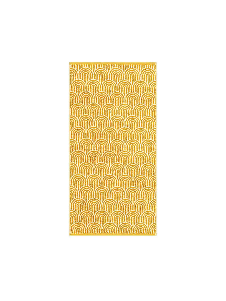 CAWÖ | Serviette de douche 70x140cm MAISON Gold | Jaune