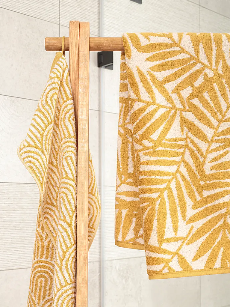 CAWÖ | Serviette de toilette 50x100cm MAISON Gold | gelb