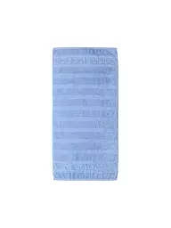CAWÖ | Serviette NOBLESSE 50x100cm Bleu moyen | Bleu clair