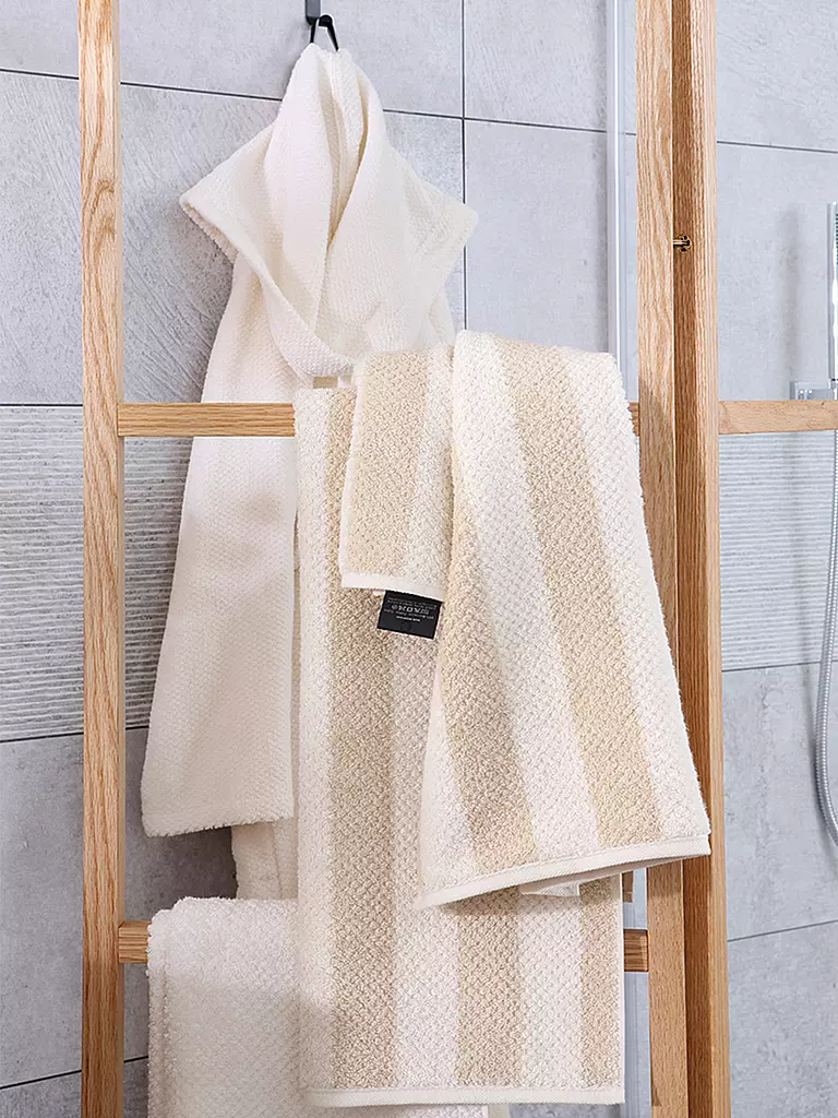 CAWÖ | Serviette PURE STRIPE 50x100cm Beige | 