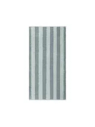 CAWÖ | Serviette PURE STRIPE 50x100cm Beige | Vert foncé