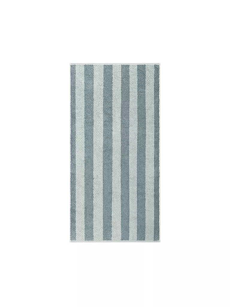 CAWÖ | Serviette PURE STRIPE 50x100cm Vert Mystic | dunkelgrün