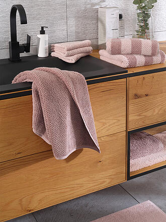 CAWÖ | Drap de douche PURE STRIPES 80x150cm Rose Vintage