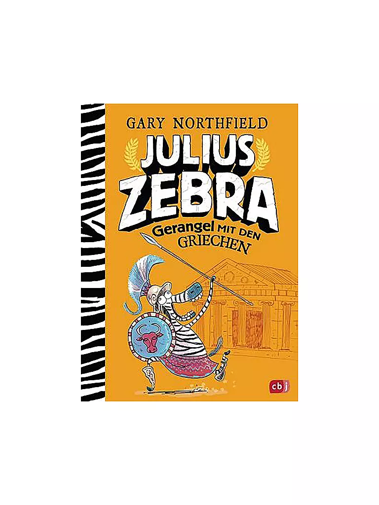 CBJ/CBT VERLAG | Livre - Julius Zebra - Bagarre avec les Grecs | Aucune couleur
