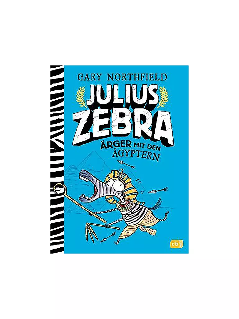 CBJ/CBT VERLAG | Livre - Julius Zebra - Problèmes avec les Égyptiens | Aucune couleur