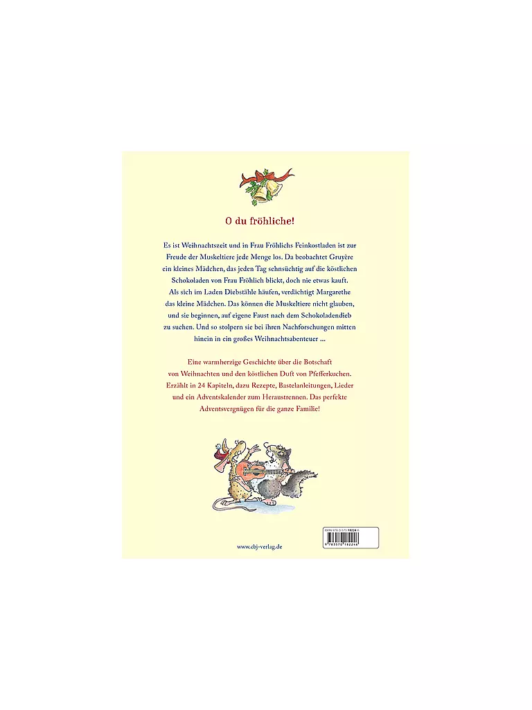 CBJ/CBT VERLAG | Livre - Les Animaux Musclés Le Miracle de Noël Krause | keine Farbe