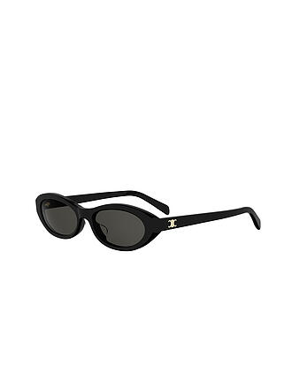 CELINE | Triomphe Mini Lunettes de soleil ovales noires
