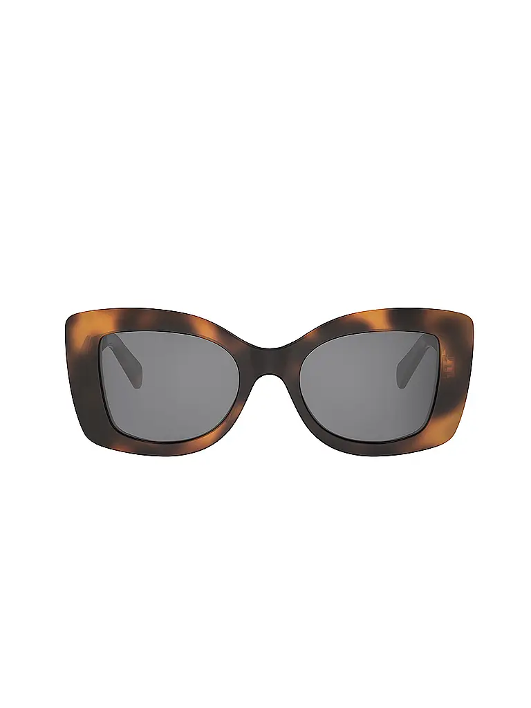 CELINE | CELINE 3 Dots schwarze eckige Sonnenbrille | braun