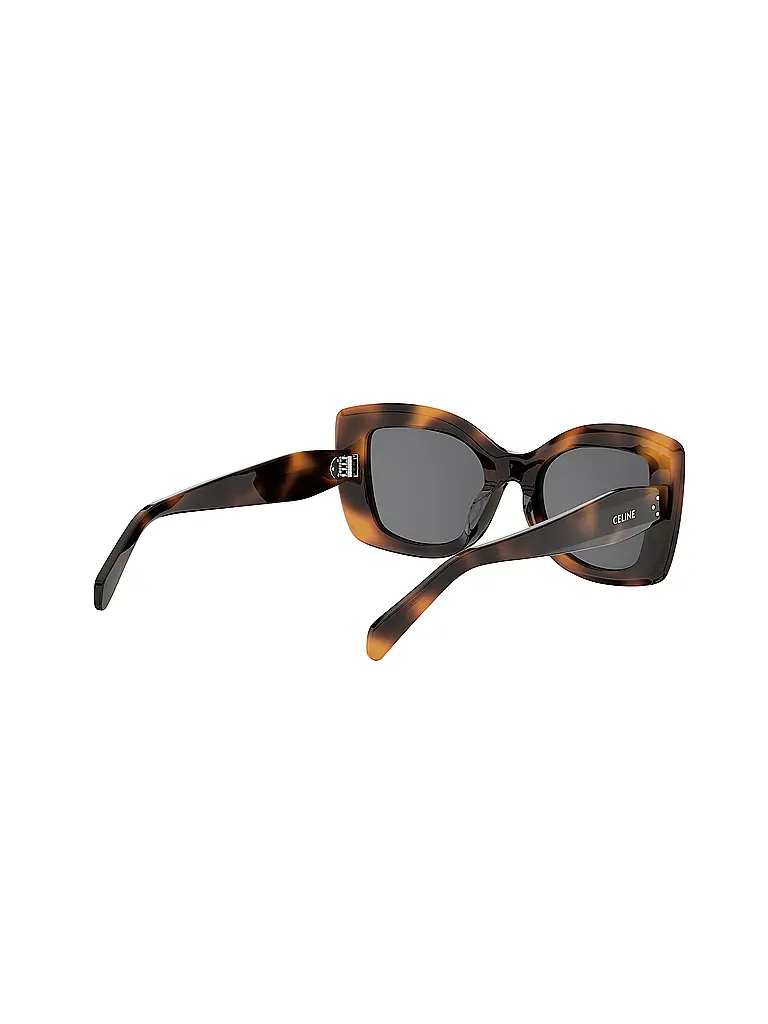 CELINE | CELINE 3 Dots schwarze eckige Sonnenbrille | braun