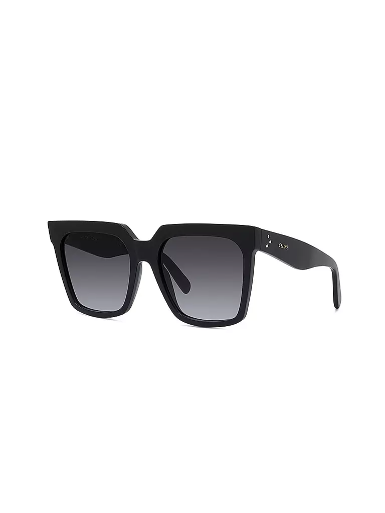 CELINE | Lunettes de soleil carrées noires CELINE 3 Dots | schwarz