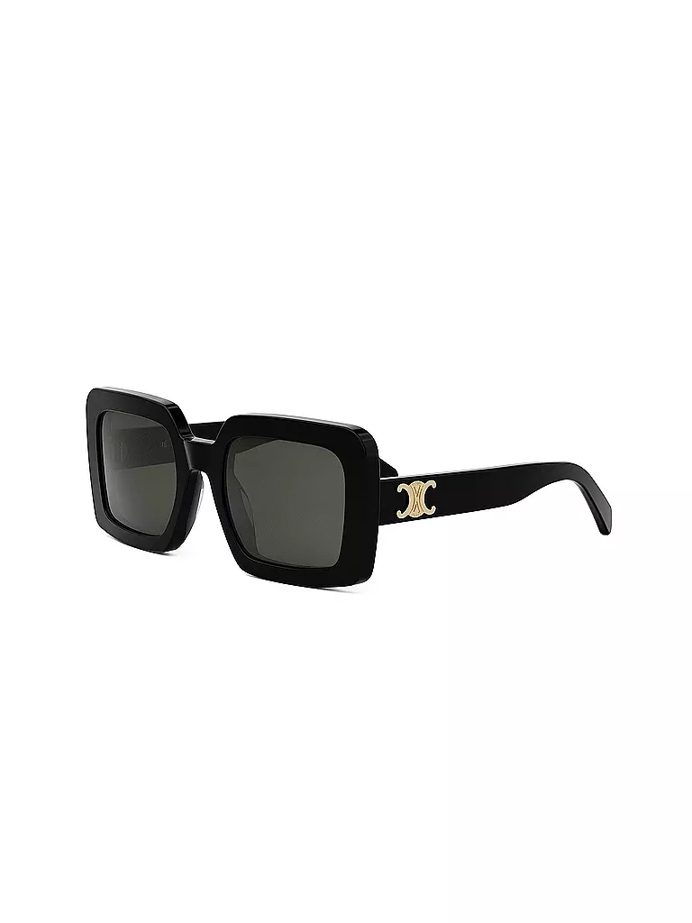 CELINE | Lunettes de soleil carrées noires Triomphe | schwarz