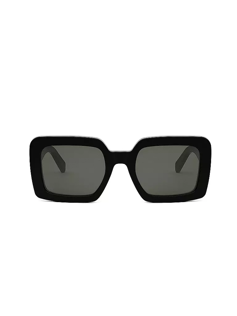 CELINE | Lunettes de soleil carrées noires Triomphe | 