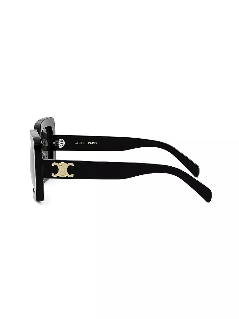 CELINE | Lunettes de soleil carrées noires Triomphe | 
