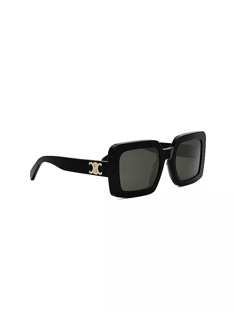 CELINE | Lunettes de soleil carrées noires Triomphe | 