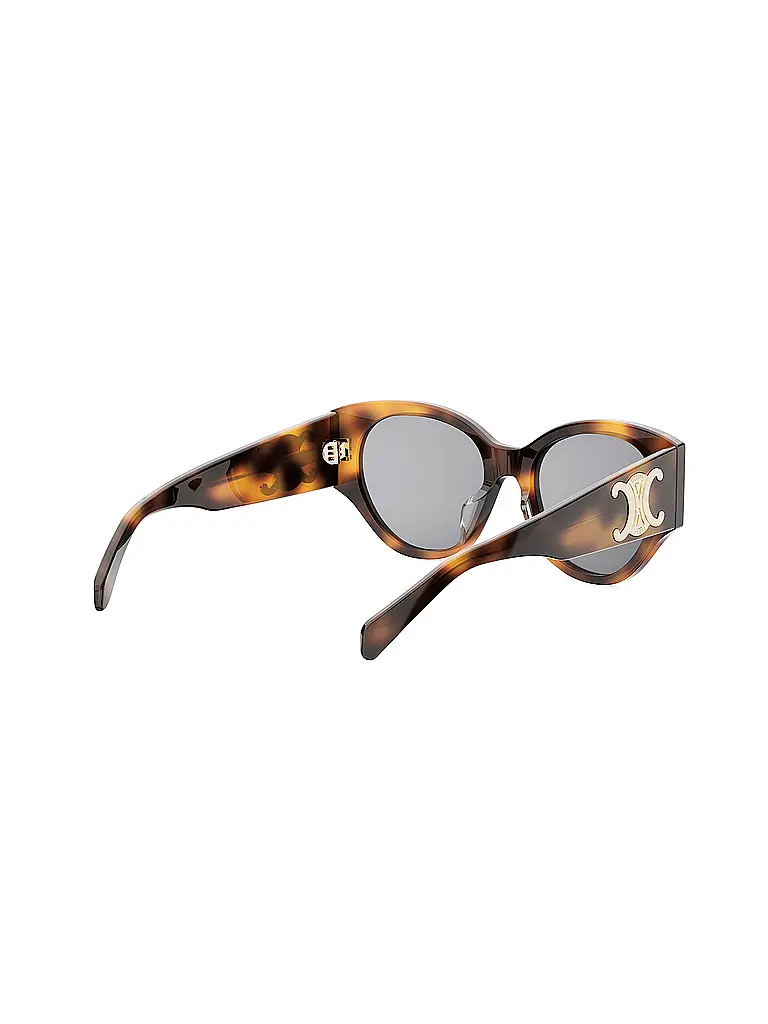 CELINE | Lunettes de soleil papillon havana Maxi Triomphe | Marron