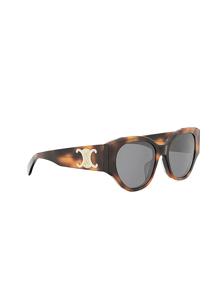 CELINE | Lunettes de soleil papillon havana Maxi Triomphe | Marron