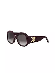 CELINE | Lunettes de soleil rondes marron Maxi Triomphe | Marron